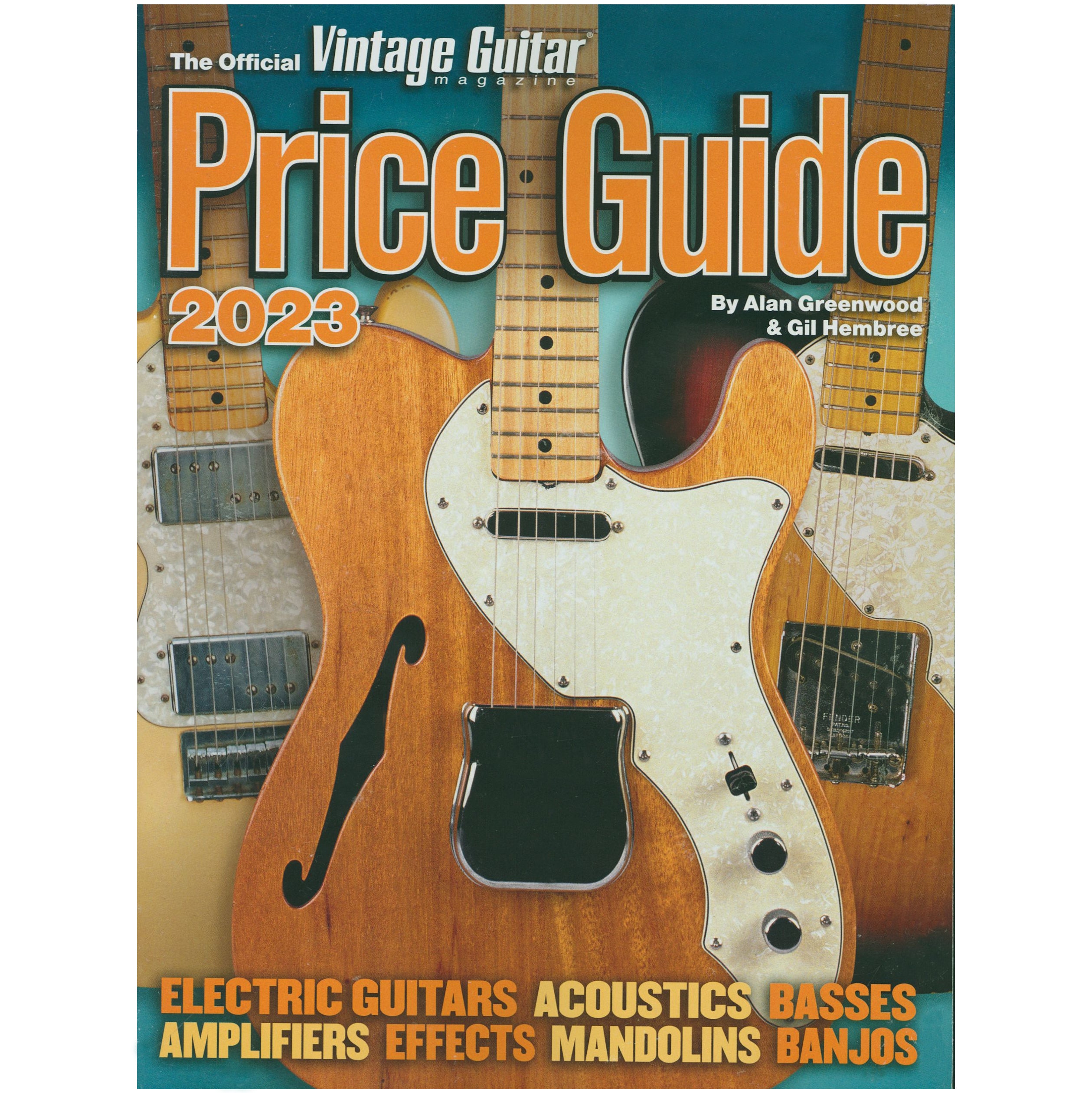 Vintage Guitar, The Official Vintage Guitar Magazine Price Guide 2023 with Digital Access Code